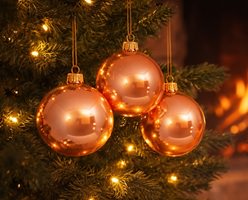elegante julekugler til moderne hjem